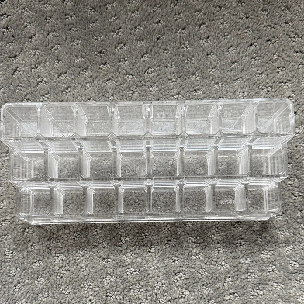Clear Acrylic Multi-Compartment Organizer - 24 Slot